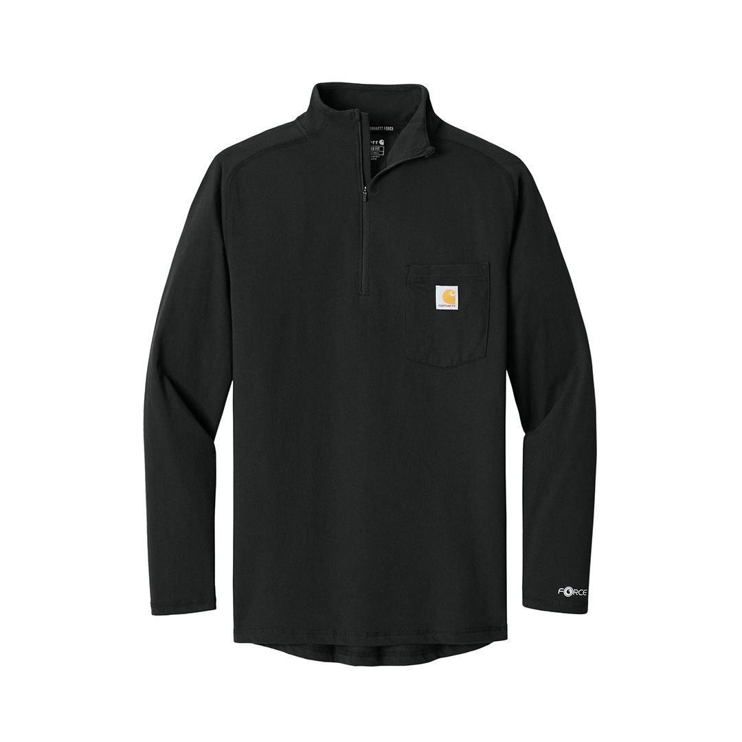 Product image for Carhartt Force 1/4-Zip Long Sleeve T-Shirt