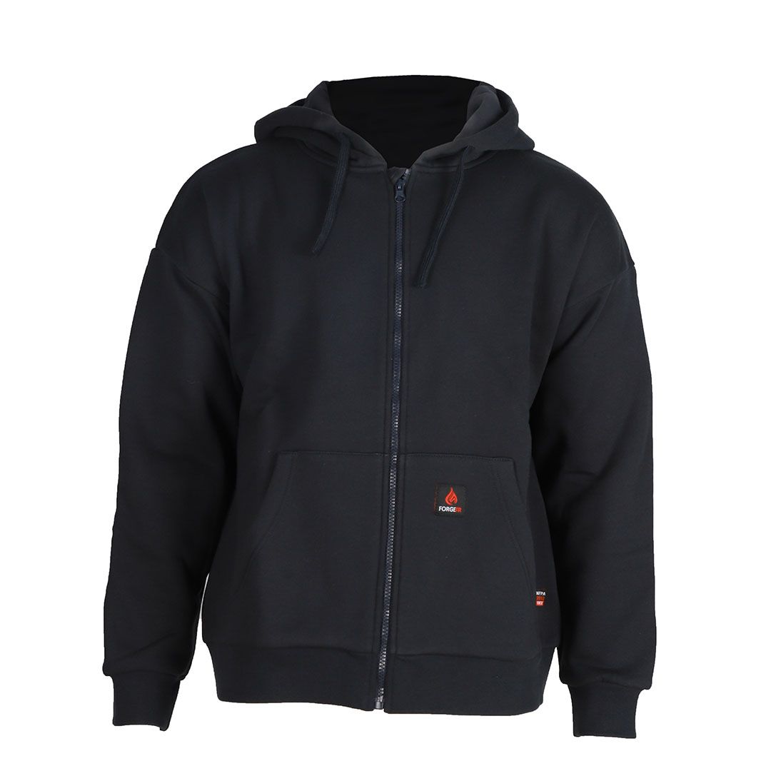 Product image for FR Ladies Navy Hoodie With ZIP