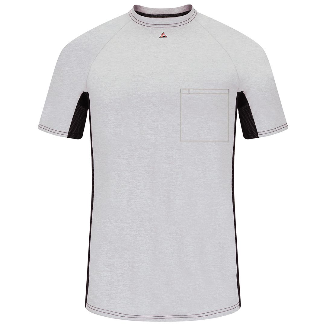 Product image for Men's FR Short Sleeve Base Layer with Concealed Chest Pocket